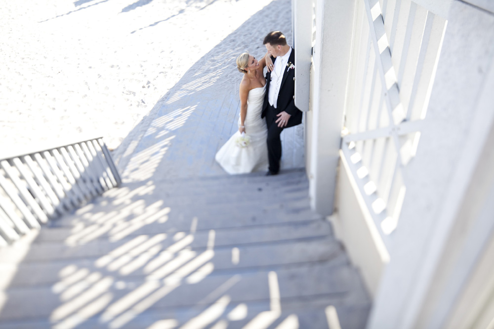 Purple and Green Modern Miami Wedding via TheELD.com