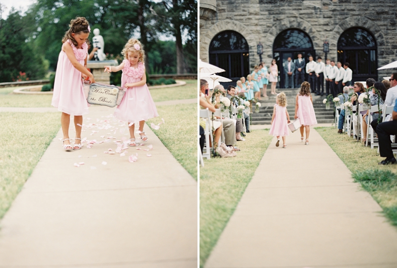 Vintage Blush Pink Oklahoma Wedding via TheELD.com