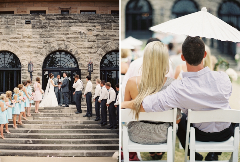 Vintage Blush Pink Oklahoma Wedding via TheELD.com