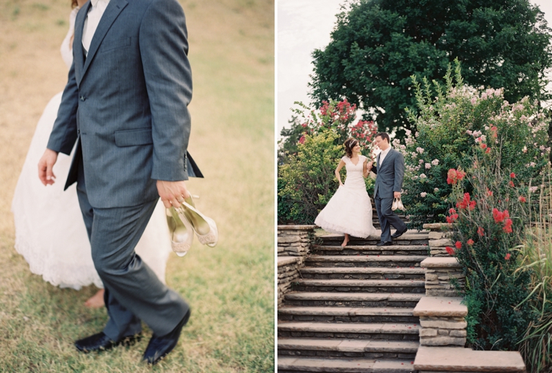 Vintage Blush Pink Oklahoma Wedding via TheELD.com