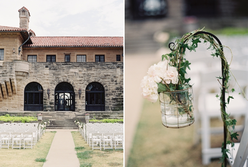 Vintage Blush Pink Oklahoma Wedding via TheELD.com