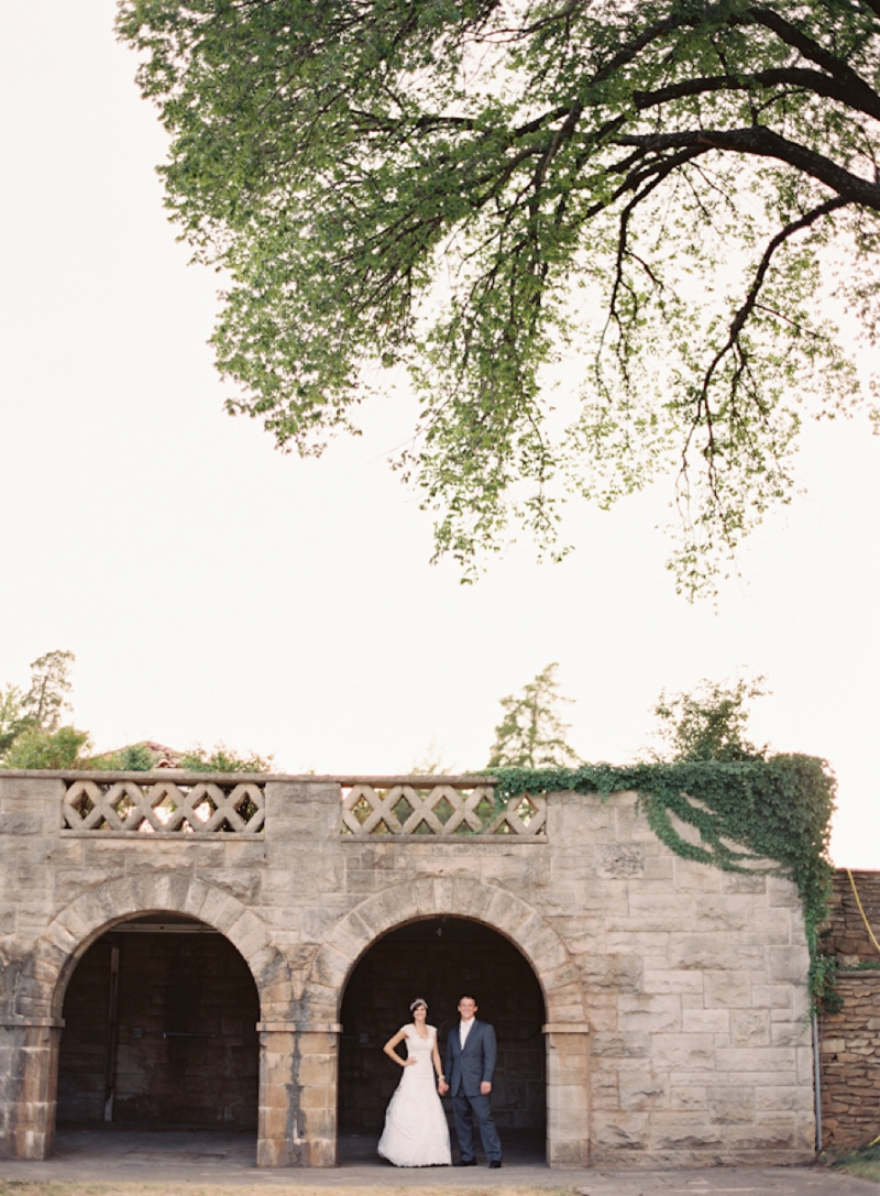 Vintage Blush Pink Oklahoma Wedding via TheELD.com