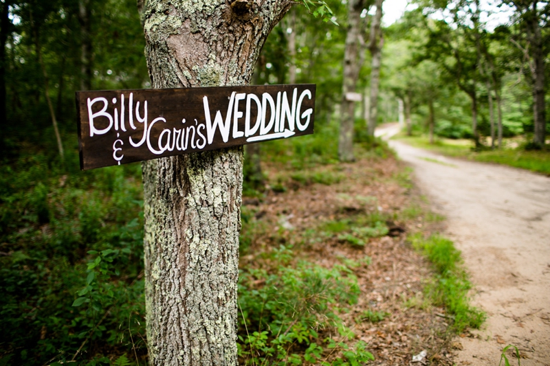 Classic Cape Cod Backyard Wedding via TheELD.com