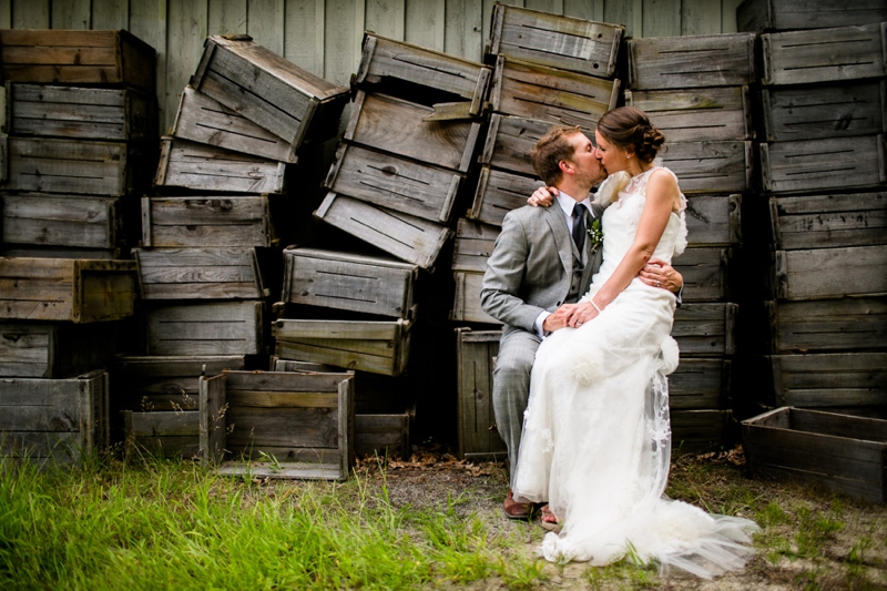 Classic Cape Cod Backyard Wedding via TheELD.com