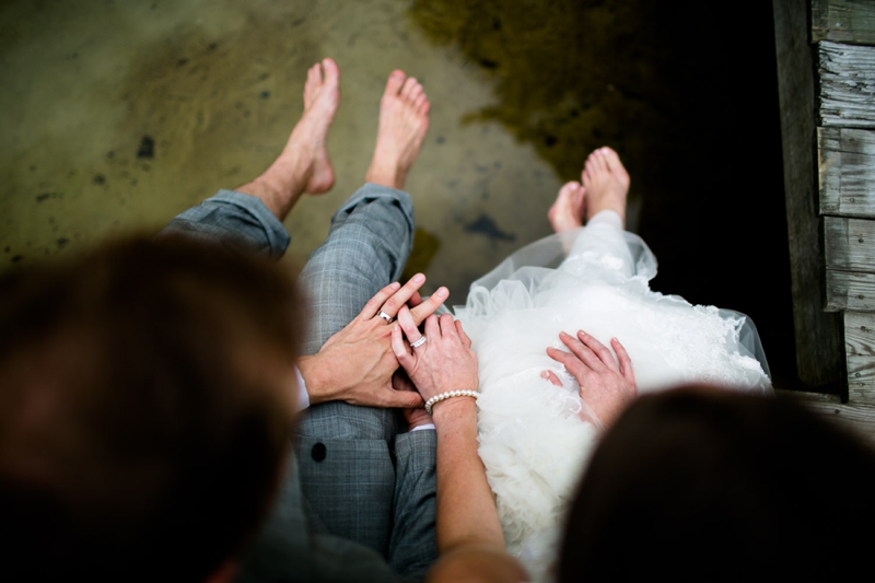 Classic Cape Cod Backyard Wedding via TheELD.com