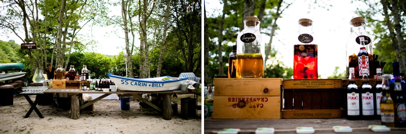 Classic Cape Cod Backyard Wedding via TheELD.com