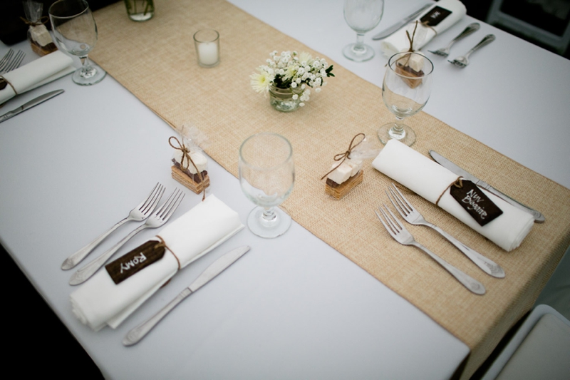 Classic Cape Cod Backyard Wedding via TheELD.com