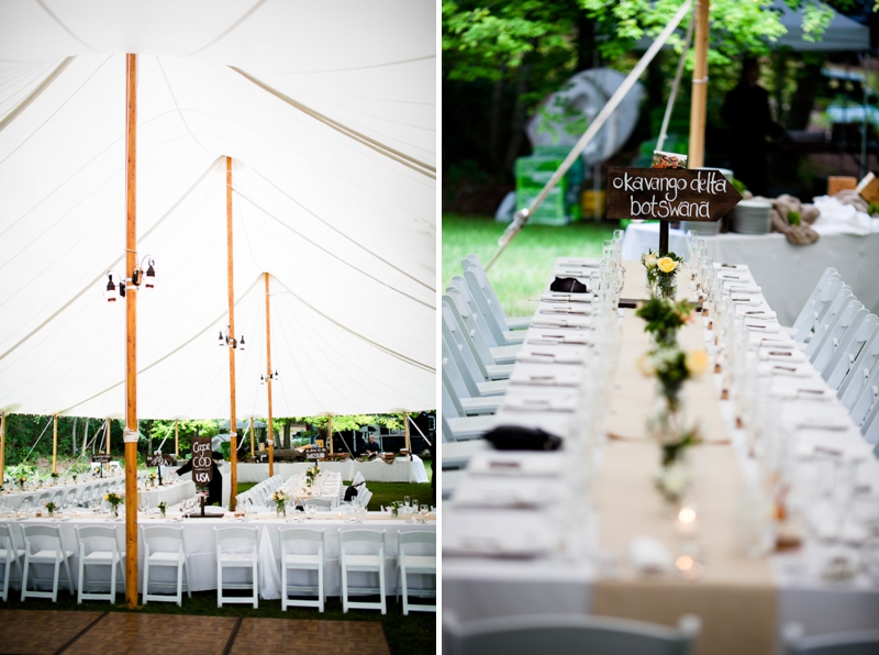 Classic Cape Cod Backyard Wedding via TheELD.com