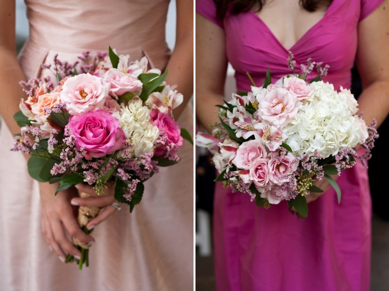 Peach and Pink New Jersey Wedding via TheELD.com