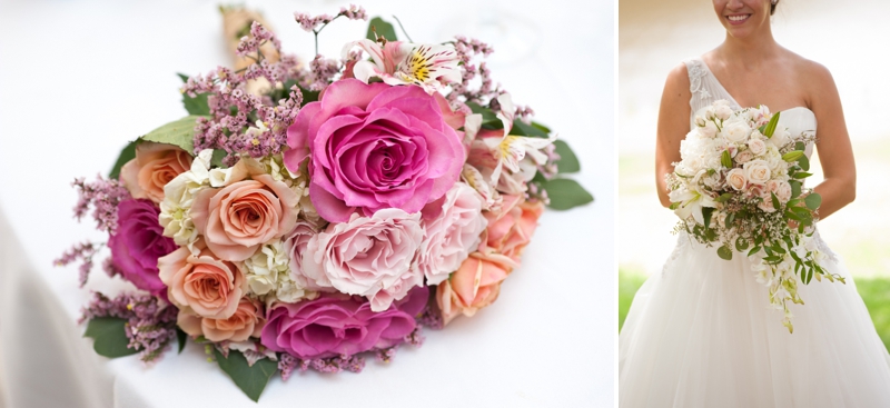 Peach and Pink New Jersey Wedding via TheELD.com