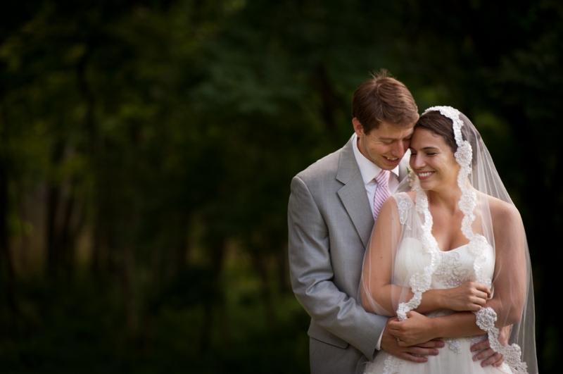 Peach and Pink New Jersey Wedding via TheELD.com