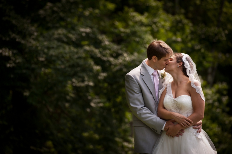 Peach and Pink New Jersey Wedding via TheELD.com