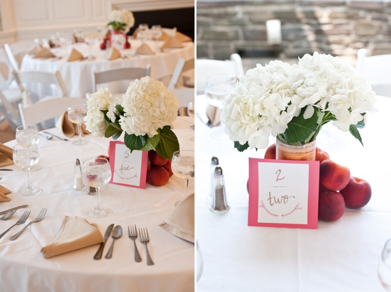 Peach and Pink New Jersey Wedding via TheELD.com