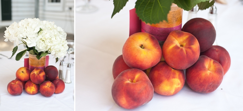 Peach and Pink New Jersey Wedding via TheELD.com