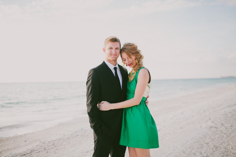 Emerald Green & Gold Engagement Party Inspiration via TheELD.com