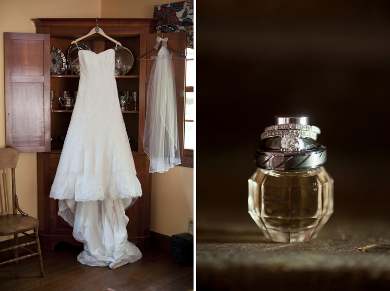 Pink Handcrafted Kentucky Farm Wedding via TheELD.com