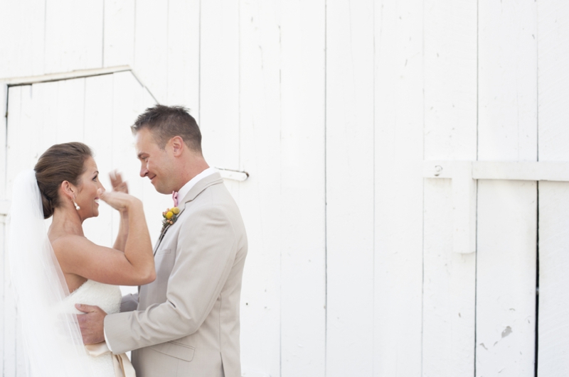 Pink Handcrafted Kentucky Farm Wedding via TheELD.com