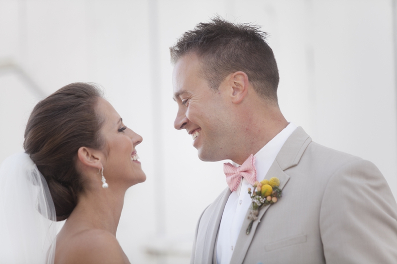 Pink Handcrafted Kentucky Farm Wedding via TheELD.com