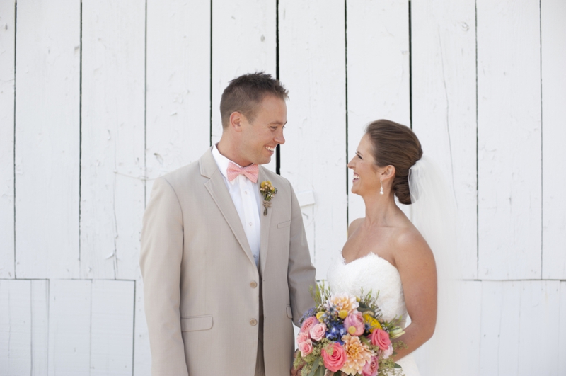 Pink Handcrafted Kentucky Farm Wedding via TheELD.com