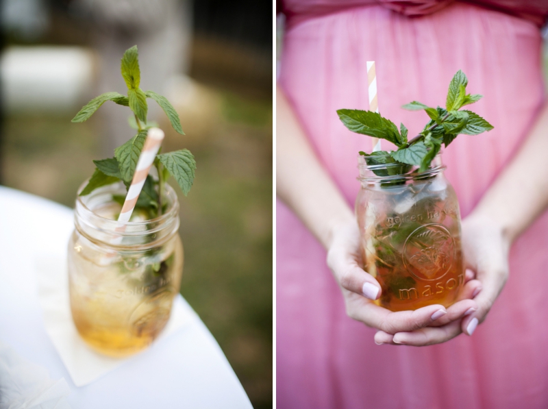 Pink Handcrafted Kentucky Farm Wedding via TheELD.com