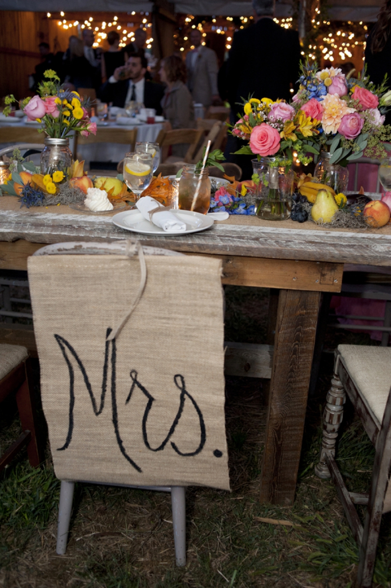 Pink Handcrafted Kentucky Farm Wedding via TheELD.com