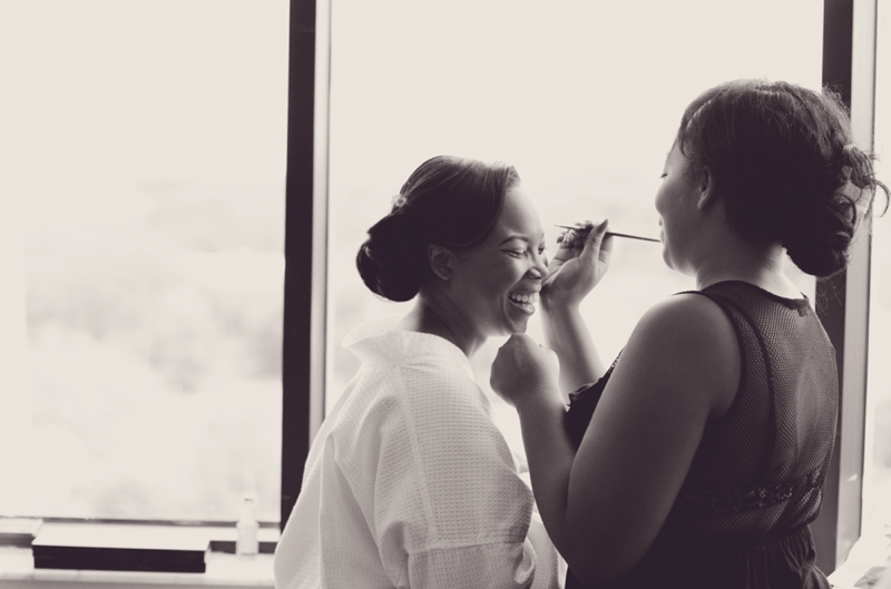 Modern Elegant Orange Florida Wedding via TheELD.com