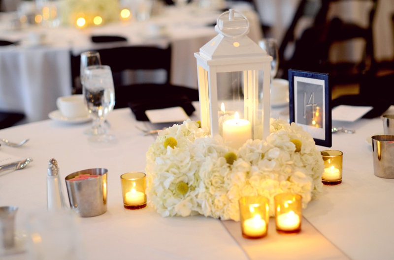 Modern Elegant Orange Florida Wedding via TheELD.com