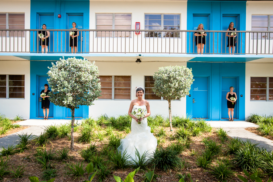 Eclectic Vintage Inspired Wedding Florida Wedding via TheELD.com