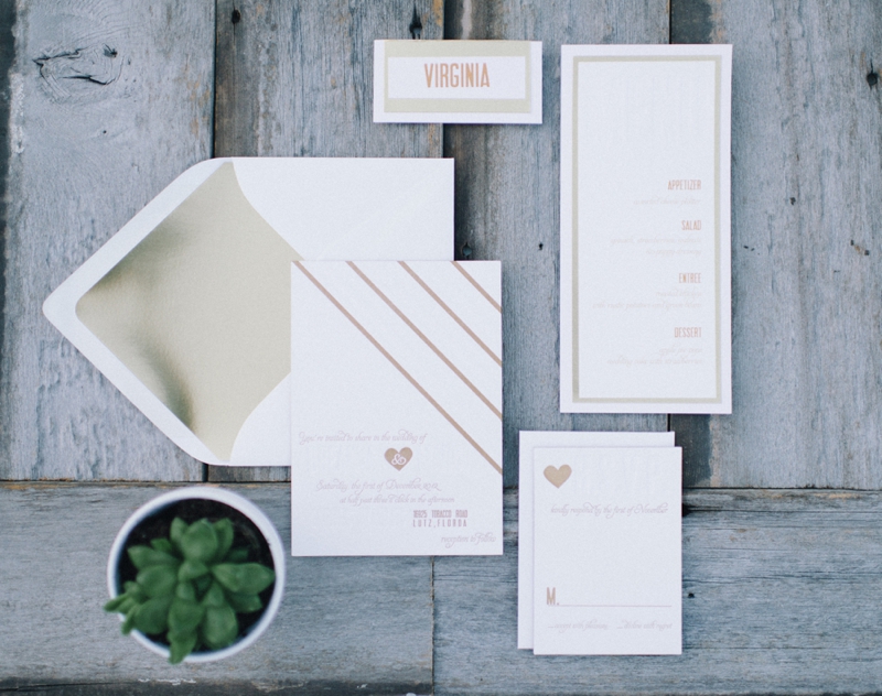 Rustic and Modern White Wedding Inspiration via TheELD.com