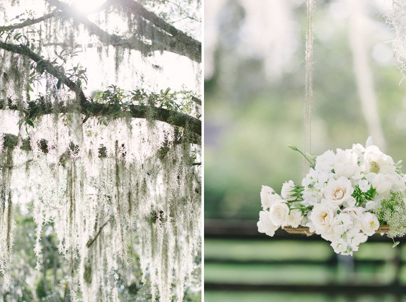 Rustic and Modern White Wedding Inspiration via TheELD.com