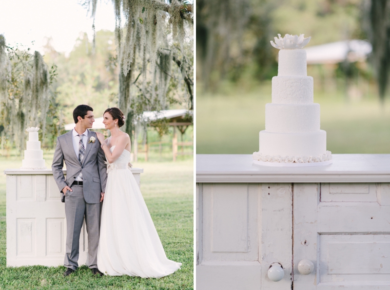 Rustic and Modern White Wedding Inspiration via TheELD.com