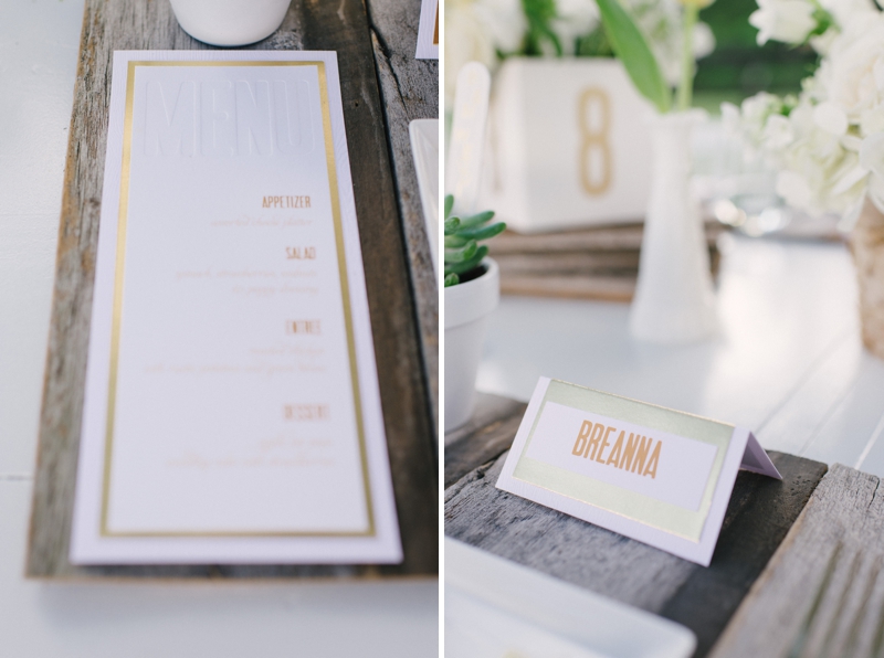 Rustic and Modern White Wedding Inspiration via TheELD.com