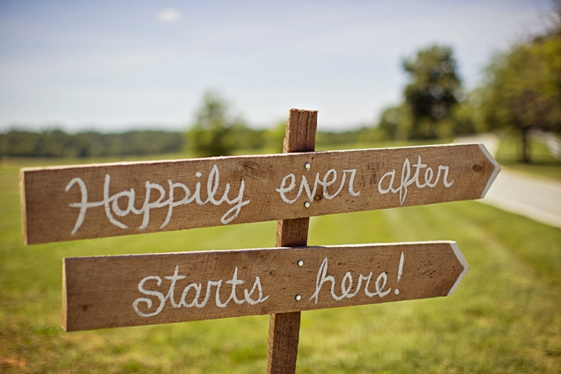 Lavender & Rustic North Carolina Wedding via TheELD.com