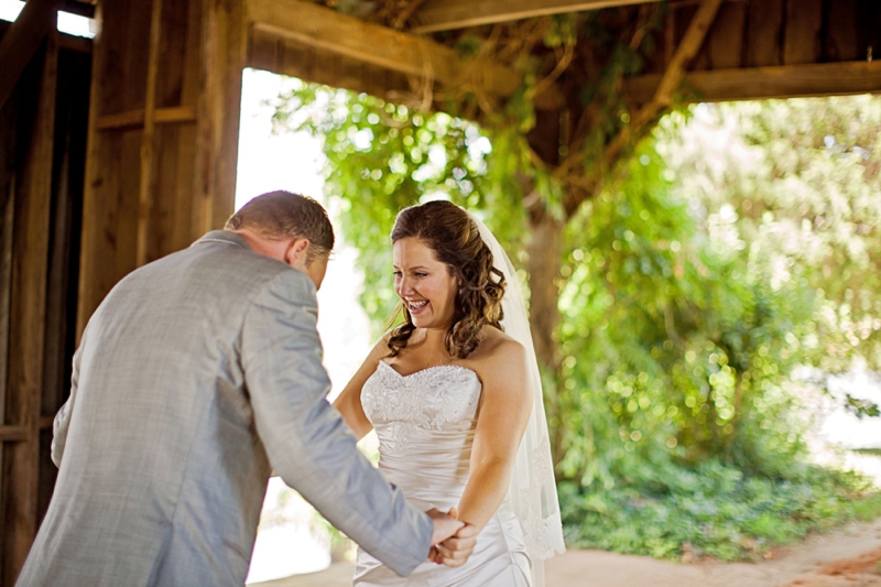 Lavender & Rustic North Carolina Wedding via TheELD.com