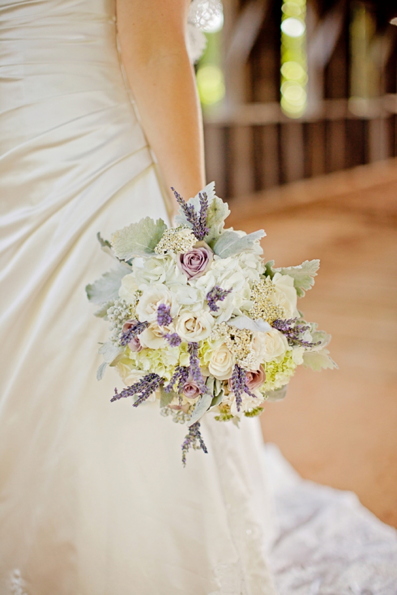 Lavender & Rustic North Carolina Wedding via TheELD.com