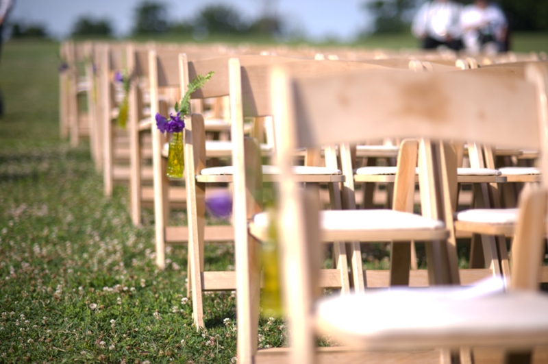 Lavender & Rustic North Carolina Wedding via TheELD.com