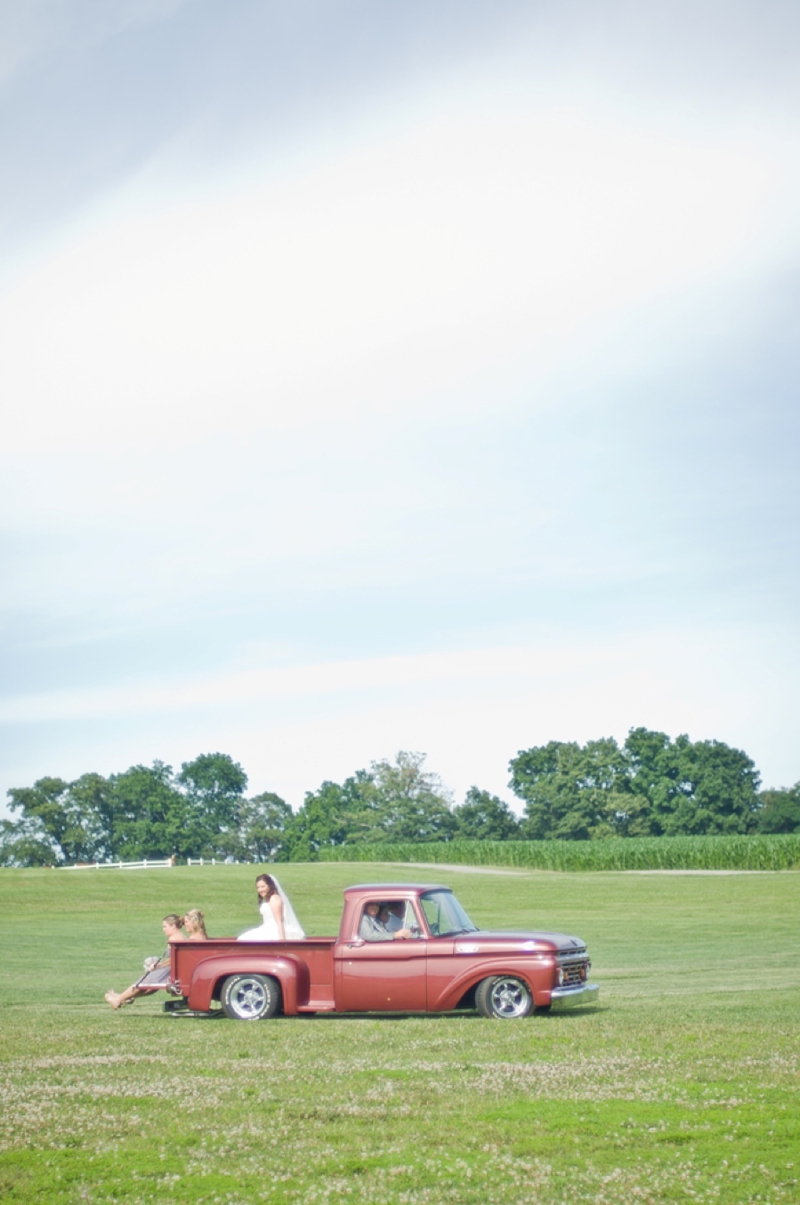 Lavender & Rustic North Carolina Wedding via TheELD.com