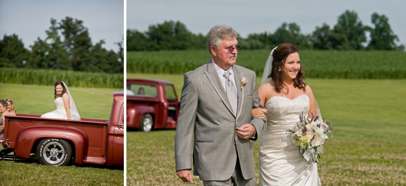 Lavender & Rustic North Carolina Wedding via TheELD.com