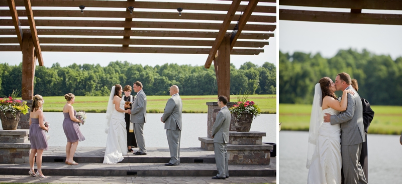 Lavender & Rustic North Carolina Wedding via TheELD.com