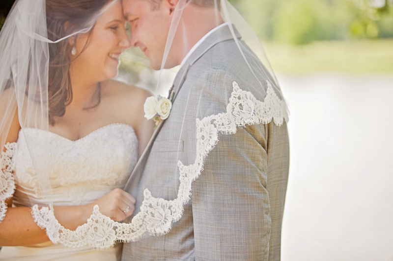 Lavender & Rustic North Carolina Wedding via TheELD.com