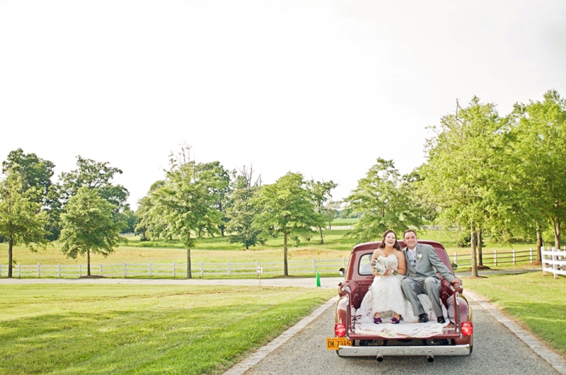 Lavender & Rustic North Carolina Wedding via TheELD.com