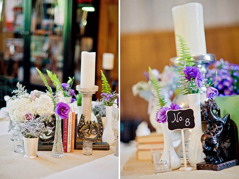 Lavender & Rustic North Carolina Wedding via TheELD.com