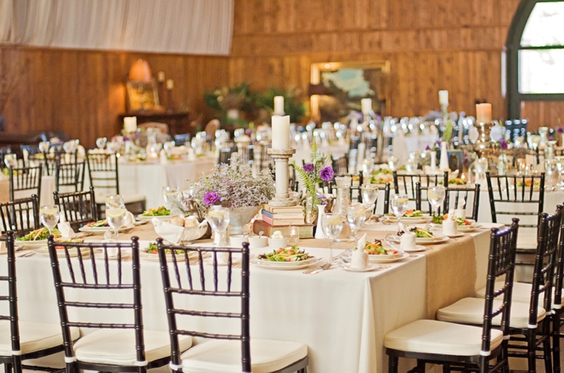 Lavender & Rustic North Carolina Wedding via TheELD.com