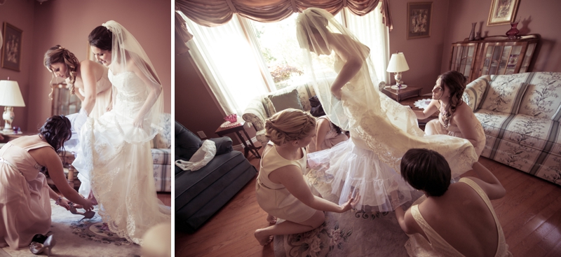 Country Vintage DIY Fort Langley Wedding via TheELD.com