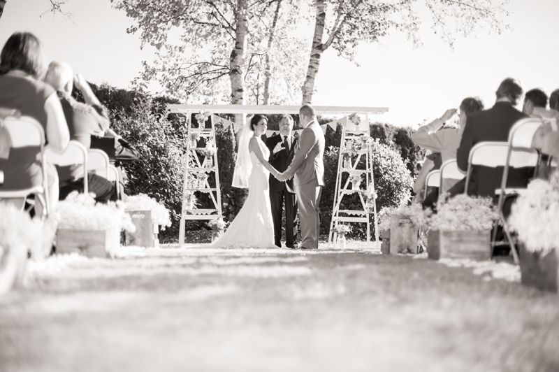 Country Vintage DIY Fort Langley Wedding via TheELD.com