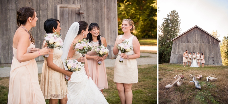 Country Vintage DIY Fort Langley Wedding via TheELD.com