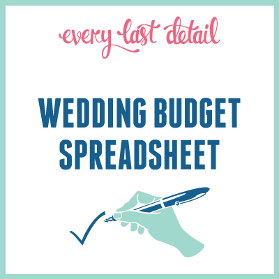 First Things First: Setting A Wedding Budget via TheELD.com