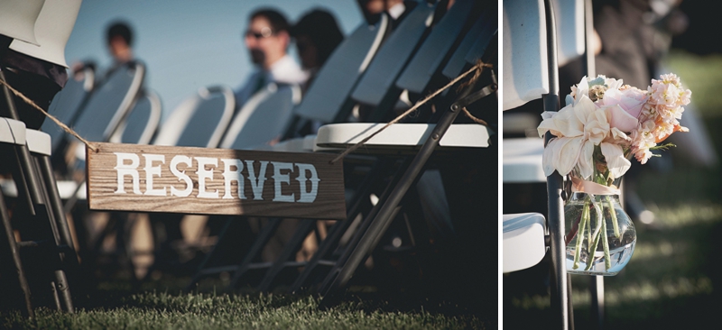 Blush Rustic & Vintage Wedding via TheELD.com