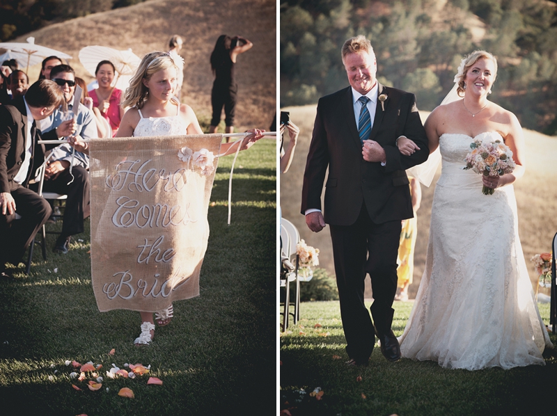 Blush Rustic & Vintage Wedding via TheELD.com