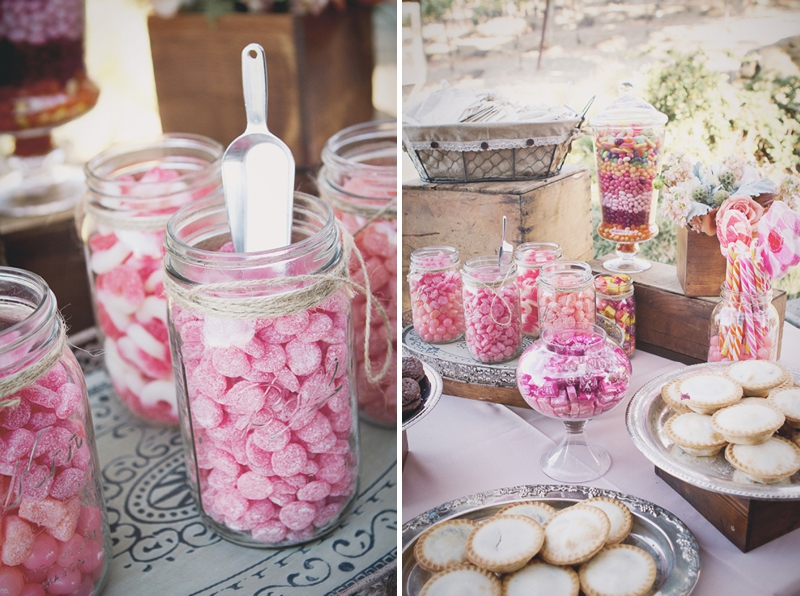 Blush Rustic & Vintage Wedding via TheELD.com